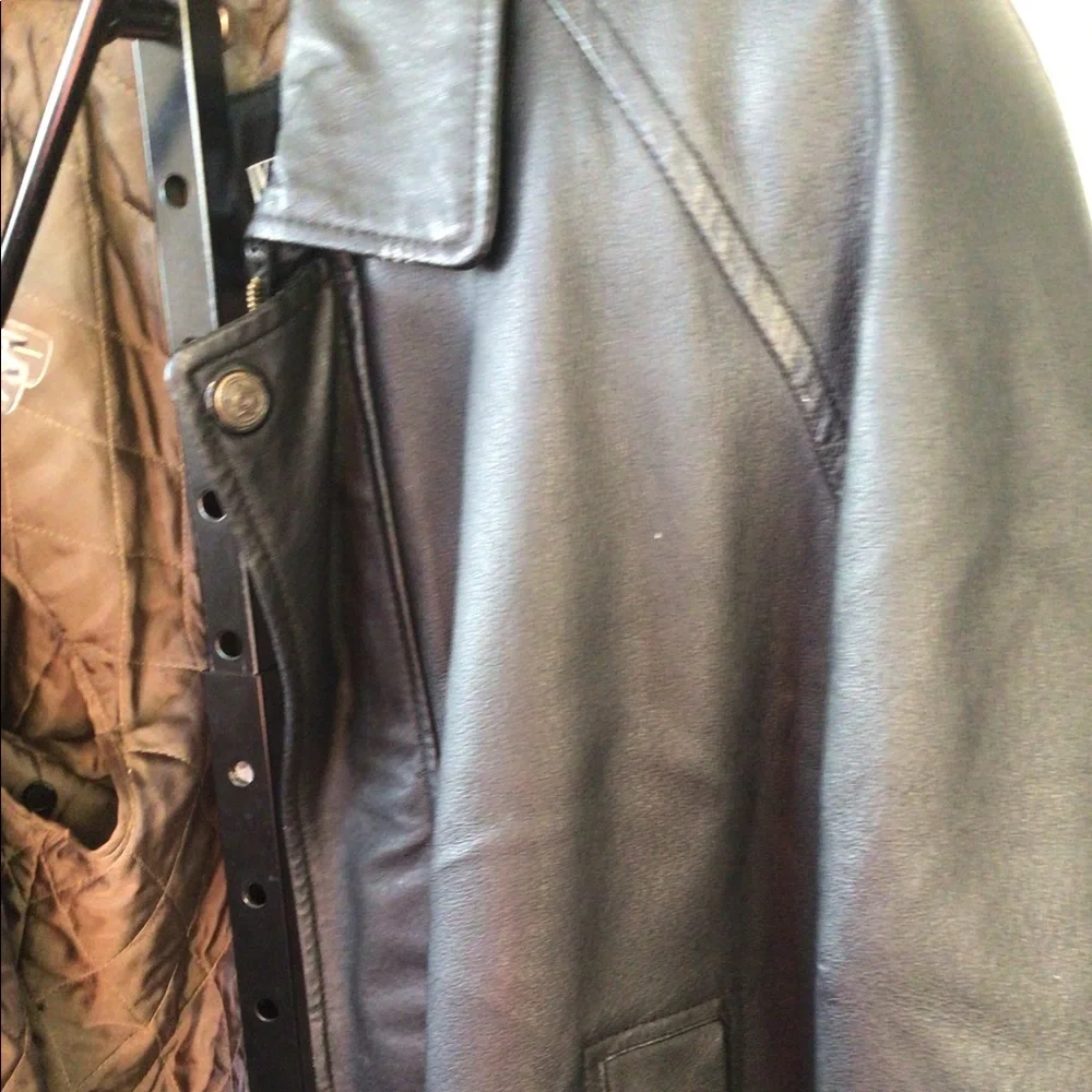 Walwin😎100% leather jacket men’s heavy 😎😎😎 - Picture 6 of 6